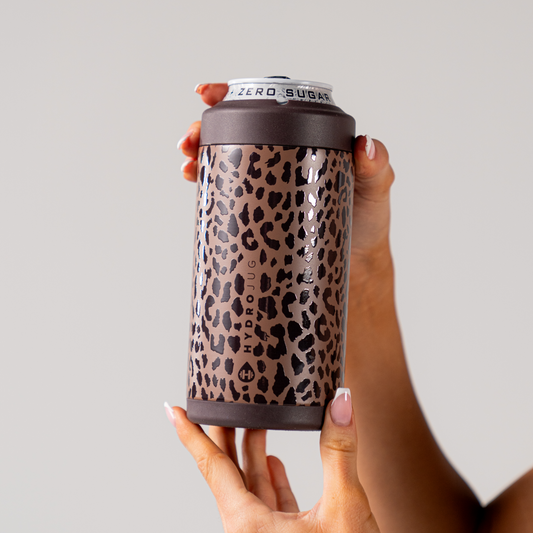 Can Cooler (16Oz) - Brown Leopard - US 3231