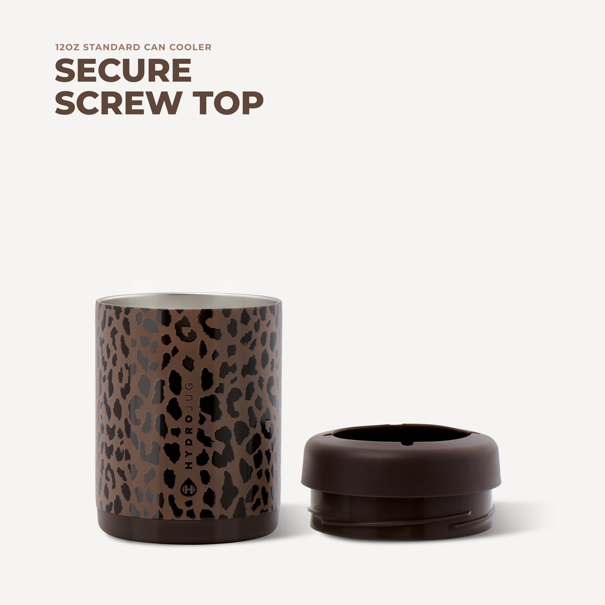 Can Cooler (Standard) - Brown Leopard - US 7673