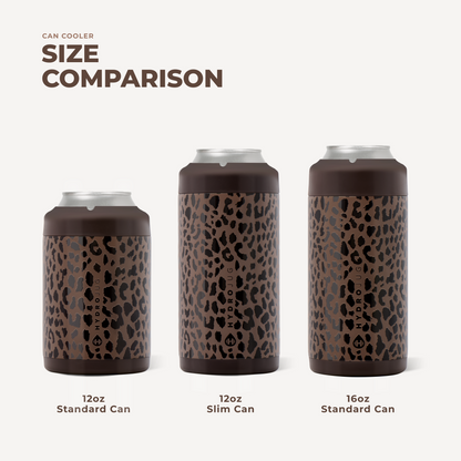 Can Cooler (Standard) - Brown Leopard - US 7673